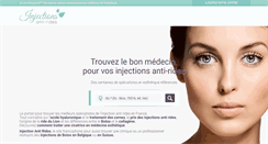 Desktop Screenshot of injections-anti-rides.com